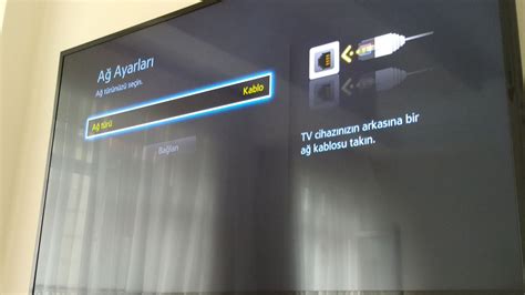 samsung smart tv den internete girmek